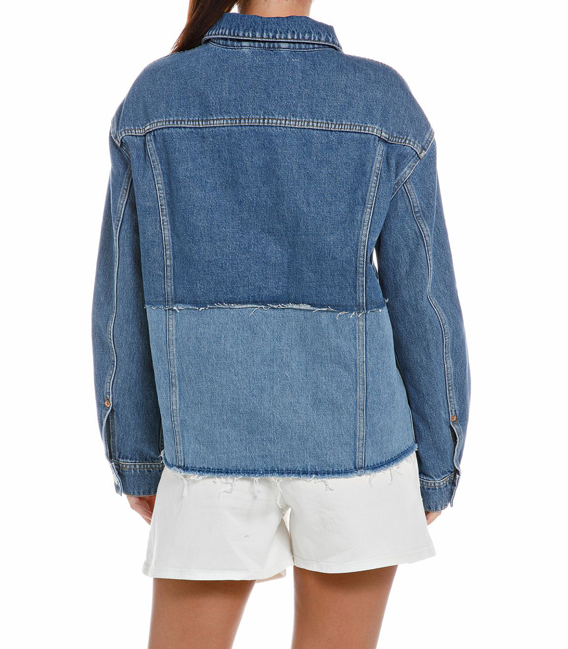 オープンエンドデニムジャケット 詳細画像 ミディアムブルー 2